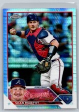 2023  Topps Chrome #178 Sean Murphy Prism Refractor BRAVES