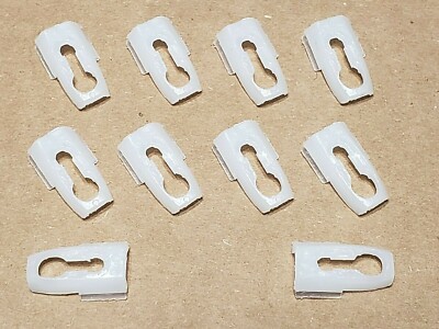 1967 Ford Galaxie Body Fender Door Quarter Belt Molding Trim Clips 10pcs ZK