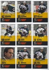 2009-10 Manitoba Moose (AHL) complete 30-card set