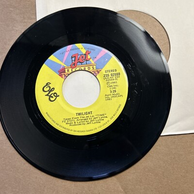 Electric Light Orchestra ELO Twilight/Julie Don't Live Here Jet 45 add ship .10