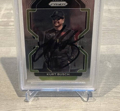 Kurt Busch NASCAR Autographed Signed PSA Slabbed Card COA - Picture 2 of 5