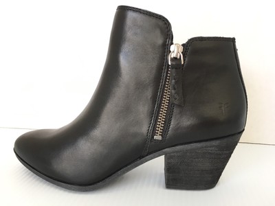 frye judith zip bootie black
