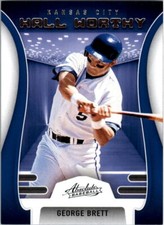 2022 Absolute Hall Worthy Retail #13 George Brett - NM-MT