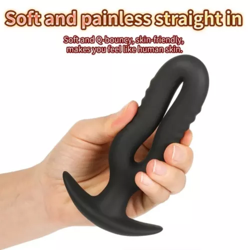 Silikon Hohl Plug Spreizer Dilator Einläufe Tunnel Spekulum Expander BDSM Spielzeug - Bild 4 von 16