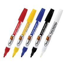 5 Thornton's Art Supply Oil-Based Paint Markers, Medium Point, Assorted Colors,