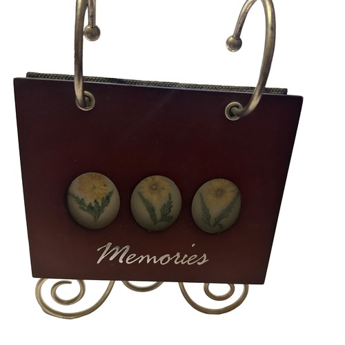 Metal and Wood Photo Memories Holder Sku 1452 - Picture 3 of 7