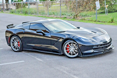 19  20  VERTINI RFS1.1 SILVER WHEELS CORVETTE C7 BASE Z51 STINGRAY 19X9.5 20X11