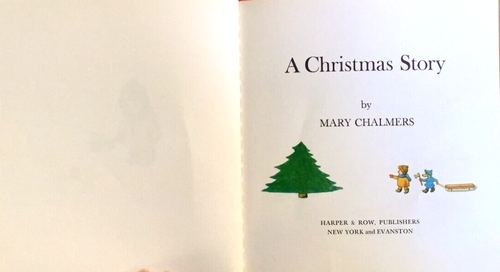 VG 1956 HC Larger Reprint Edition Christmas Story Mary Chalmers - Bild 4 von 9