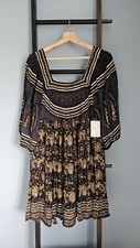 NWT Free People Boho Babydoll Dress - Sz Medium