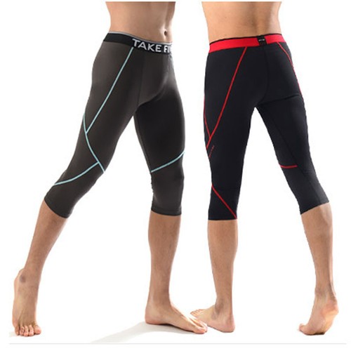 Take Five Mens Skin Tight Compression Base Layer Running Pants Leggings NP522 - Picture 3 of 6