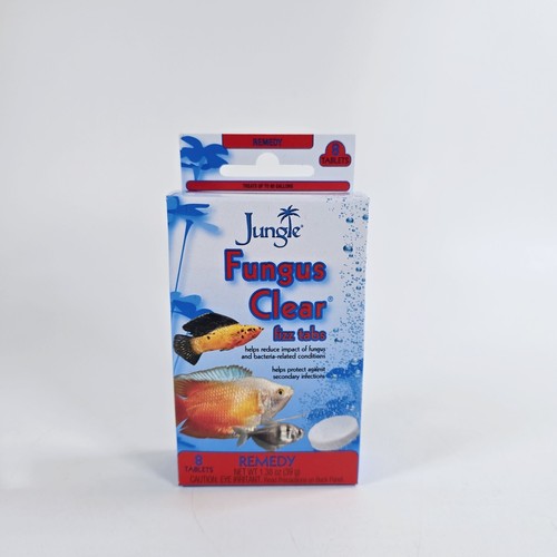 Jungle Labs Fungus Clear Tabs 8 Tablets Freshwater Fish Aquarium Remedy Package
