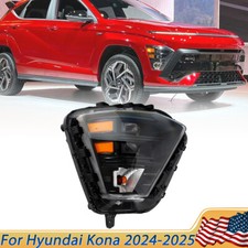 Right RH LED Headlight w/ Halogen Signal 92102-BE020 For 2024-2025 Hyundai Kona