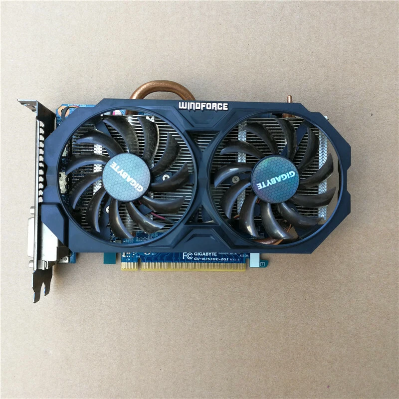 GIGABYTE NVIDIA GeForce GTX750Ti 2GB GDDR5 PCI-Express Video Card GTX 750 Ti - Image 4 of 4