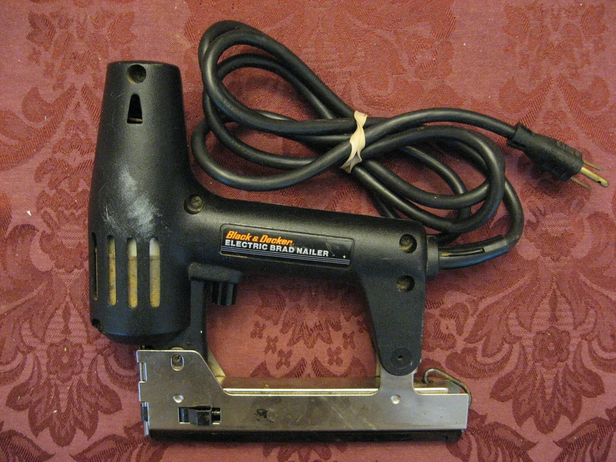 Black & Decker Electric Brad Nailer Circa 1983 - UNBOXING 