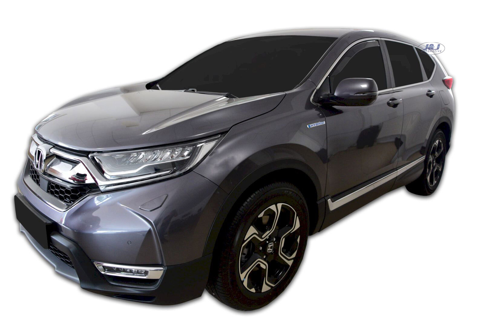 Déflecteurs d'air HEKO haut de gamme en plexiglas teinté pour Honda CR-V