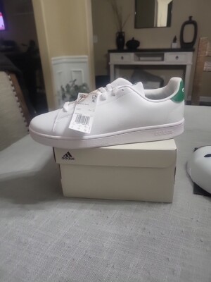 Adidas Cloudfoam Advantage White Green Shoes Sneakers GZ5300  display picture 1