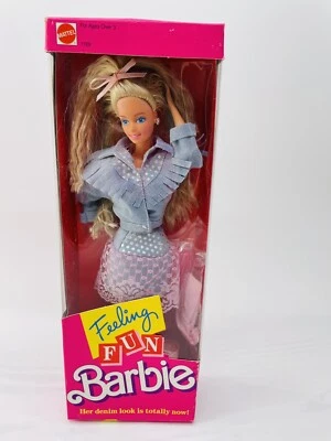 Barbie 1988, Feeling Fun Barbie NRFB Fabriqué en Chine - Photo 1/4
