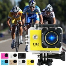 2inch LCD FHD Action Camera Sports Cam 1080P 30M Camcorder DV DVR Underwater UK