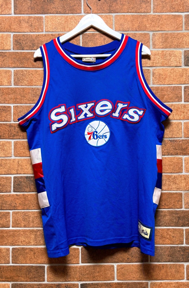 Majestic 76Sixers ユニフォーム バスケ ジャージ PHILADELPHIA 76ERS SIXERS MAJESTIC HARDWOOD CLASSIC BLUE JERSEY