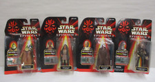 4 Hasbro Star Wars Episode 1 Action Figures Capt Tarpals Mace Windu Adi Gallia
