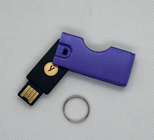 Yubikey Protector Flip Case Uchwyt breloczka (kompatybilny z 5 NFC / 5C NFC) - Zdjęcie 15 z 23