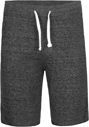 MEN'S CASUAL SOFT COTTON ELASTIC & DRAWSTRING FLEECE SHORTS ACTIVE WEAR W/POCKET - Picture 15 of 20