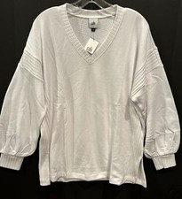 Cabi New Kayak Pullover 6118 White Medium M Was 130 New with Tag