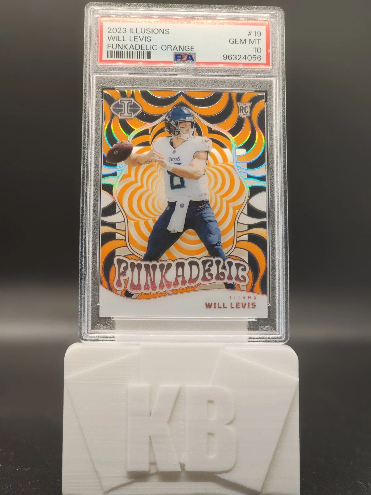 Will Levis Panini Illusions Funkadelic #19 Orange