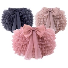 Baby Cute Skirts Fluffy Toddler Tulle Princess Ball Gown Kids Dance Party Skirt.