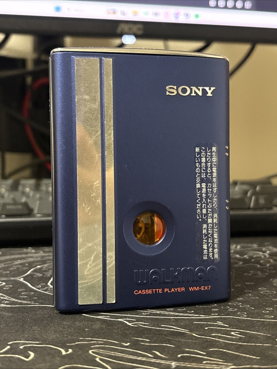 SONY WALKMAN カセットプレーヤー WM-EX7 ジャンク SONY WALKMAN cassette player WM-EX7 Restored! | eBay