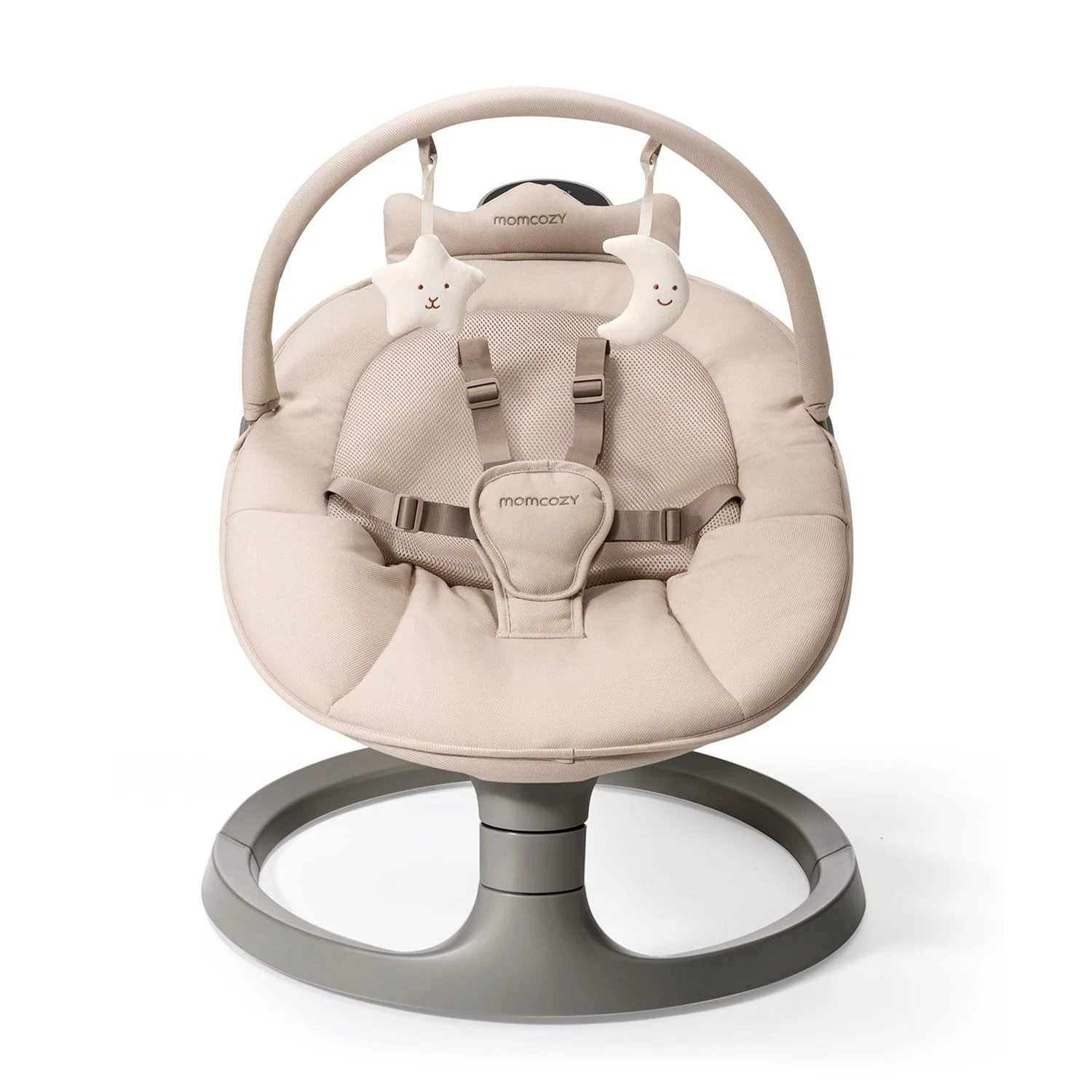 Momcozy 2 in 1 Electric Baby Swing Convertible Toddler Seat