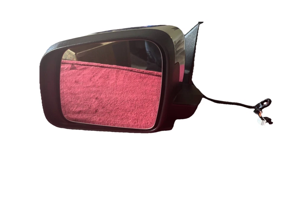 Espejo retrovisor de punto ciego cromado térmico lado del conductor Jeep Grand Cherokee 2014-2022 fabricante de equipos originales Foto 2 de 3