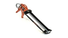 9-Inch Heavy-Duty Caulking Gun   Smooth Rod Durable Steel Frame Professional-...