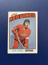 1976/77 OPC Hockey Jean Hamel Card #340 In NM Condition