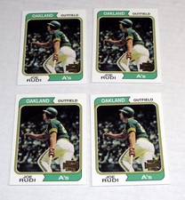 2002 Topps Archives 139 Joe Rudi Lot (x4)  A's