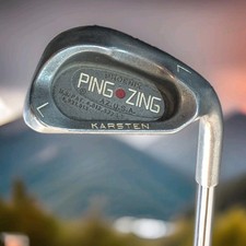 Ping Zing Karsten red dot Lob Wedge Stiff Fle...