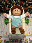 Cabbage Patch Kid/Head Mold 8/Auburn Hair/brown Eyes/Dimple