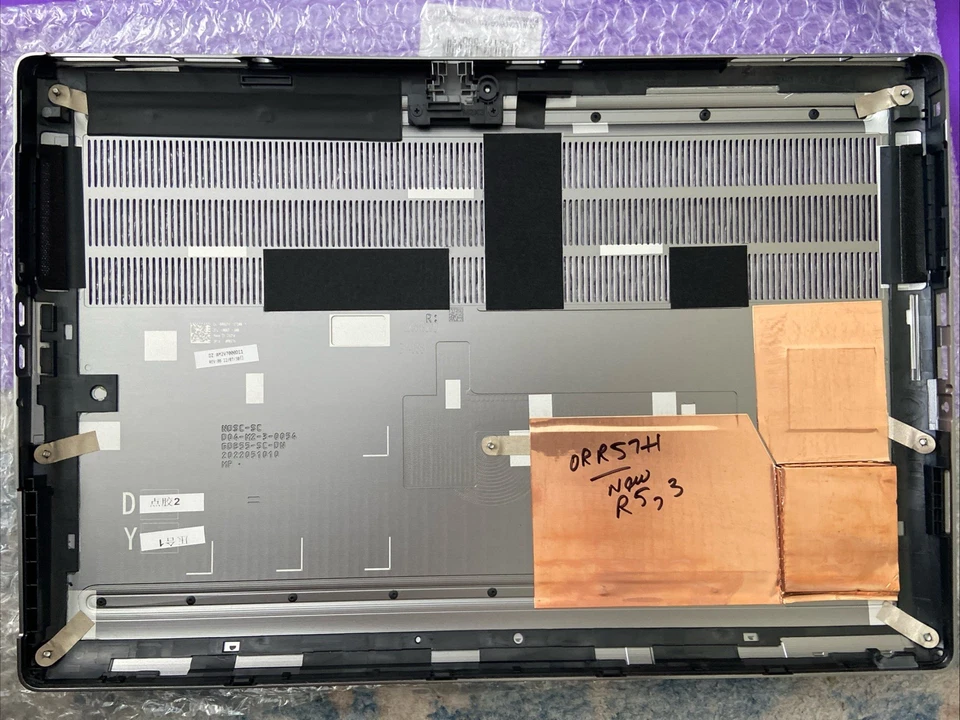 NUEVO OEM Dell Precision 7550 Conjunto Base Inferior - RR57H 0RR57H R5,3 Foto 2 de 2