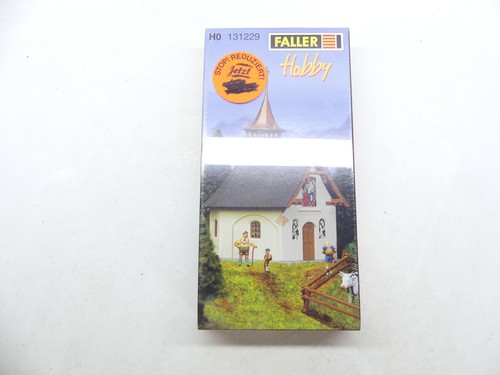 Faller H0 131229 kit capilla de montaña, sin construir, NUEVO en EMBALAJE ORIGINAL #68007 | Condition: Gebraucht