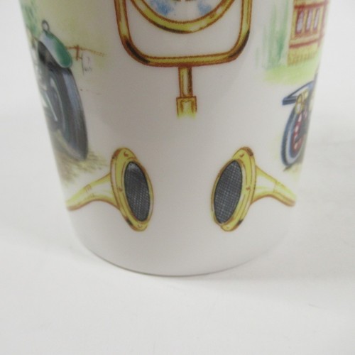 Mug Vintage Vehicles Royal Worcester Sports And Pastimes Collection Bone China - Picture 24 of 24