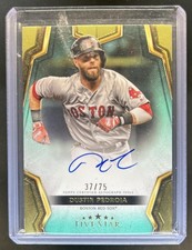2024 Topps Five Star Dustin Pedroia Aqua Auto Autograph #/75 Red Sox