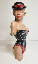 Vintage Collectables Burlesque Dancer Figurine H - 36cm, W - 3.4kg