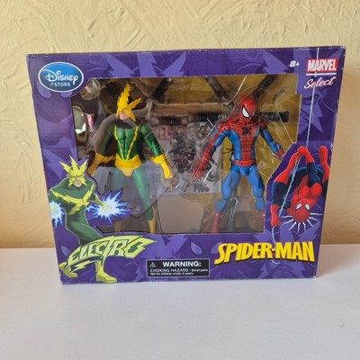 Marvel Select Spiderman Vs Electro Disney Store Edition