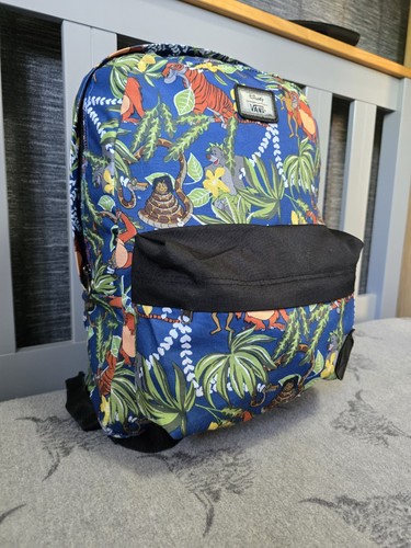 Mochila Bolso Vans X Disney 'El Libro de la Selva' Mowgli & Baloo Raro Edición Limitada - Imagen 3 de 6