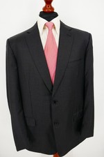 Brioni Sakko Gr.56 100% Schurwolle Anthrazit Black Label absoluter Top Zustand