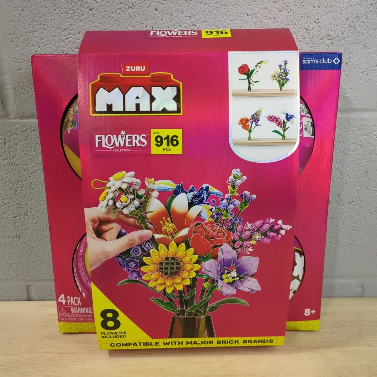 コレクション Flowers&yu Amazon.com: ZIYOSTAR Mini Bricks Flower Bouquet Building