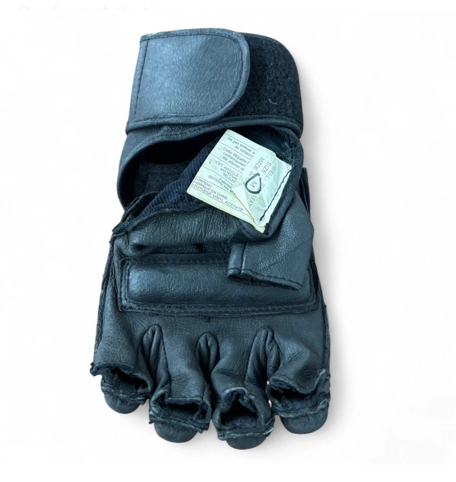 Guantes de cuero vintage Chuck Norris artes marciales MMA mano izquierda Foto 4 de 4