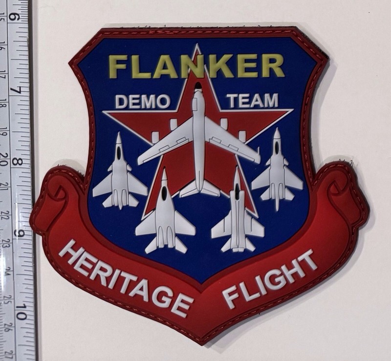USAF Patch RC-135 - Flanker Demo Team Heritage Flight.  Rare!!!