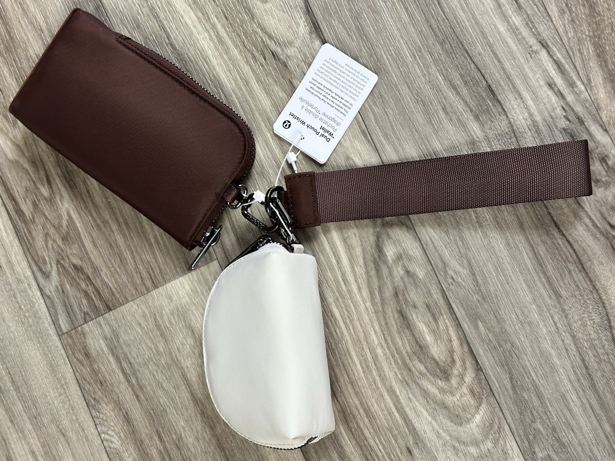 Lululemon Dual Pouch Wristlet Wallet One Size LVCK/LTIV 01677 | eBay