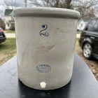 Antique Red Wing 2 gallon Water Cooler Stoneware Crock Minnesota Jug Pottery